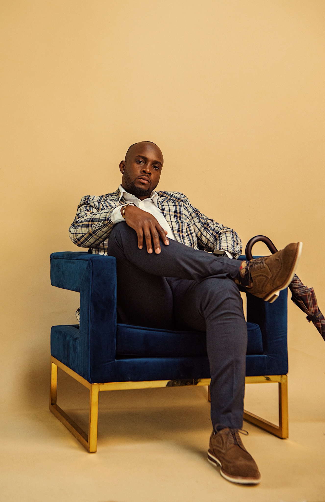 Isaac Nurse collaborating with business partners