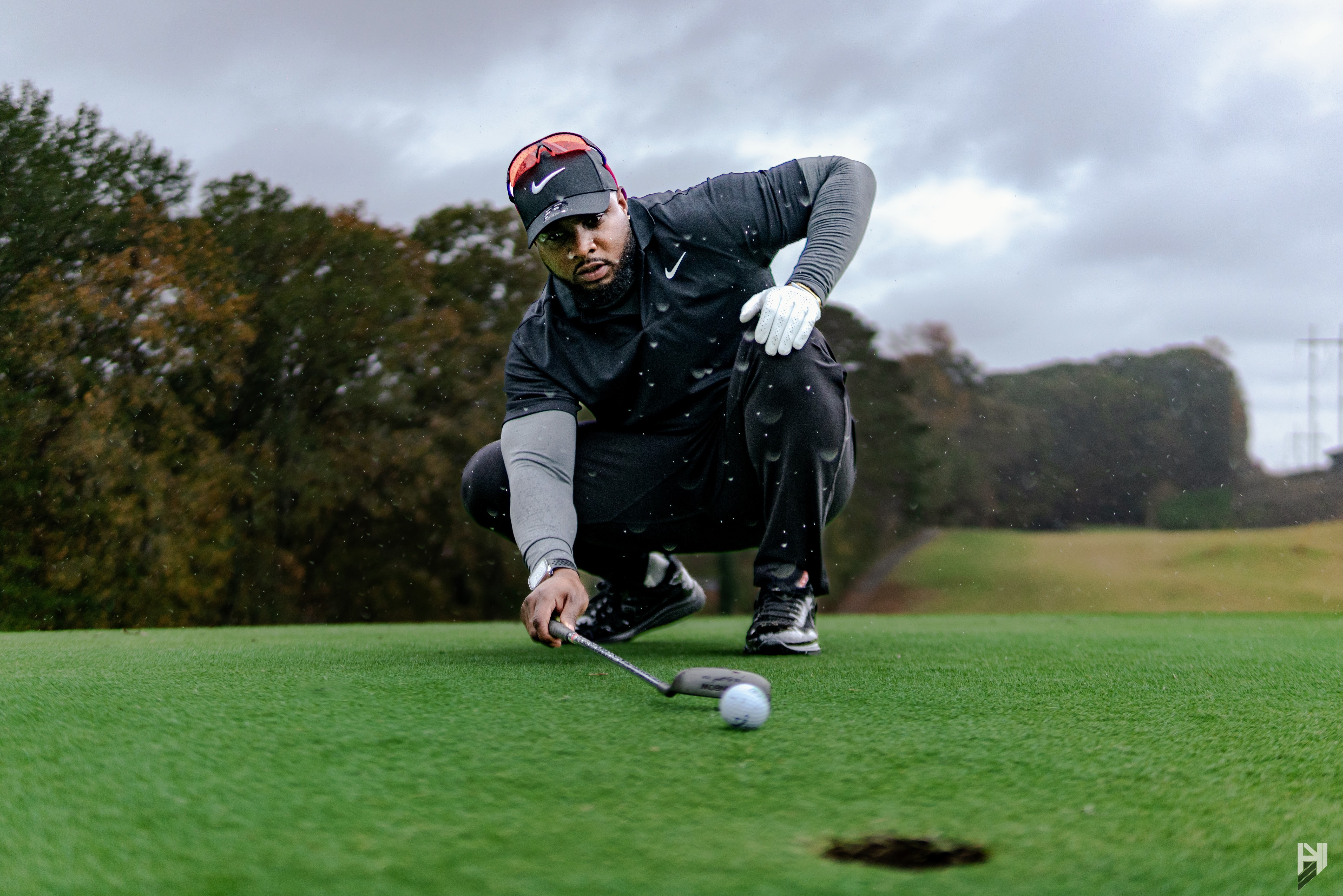 Isaac Nurse speaking at a live event